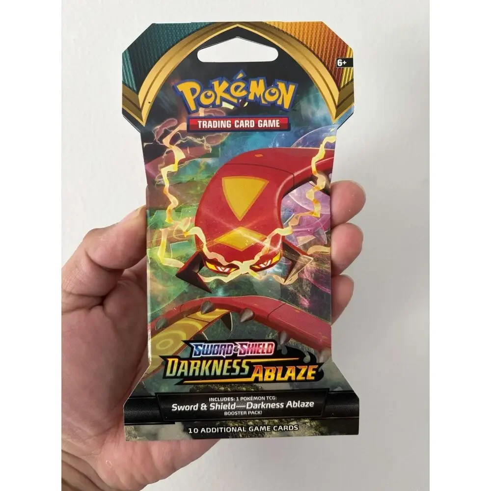 2020 Pokemon Sword & Shield DARKNESS ABLAZE Hanger Booster Pack Factory Sealed